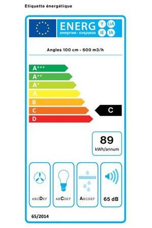 Hotte décorative murale Falmec ELIOS1540 – Image 3