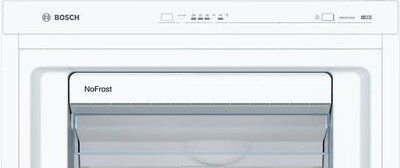 Congélateur armoire Bosch Série | 4 GSN29UWEW - Congélateur - vertical - largeur : 60 cm - profondeur : 65 cm - hauteur : 161 cm - 200 litres - classe E - blanc – Image 3