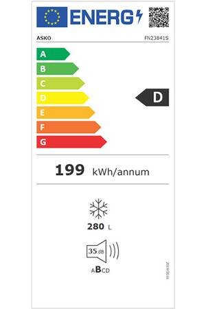Congélateur armoire Asko FN23841S – Image 5