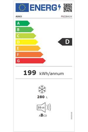 Congélateur armoire Asko FN23841W – Image 5