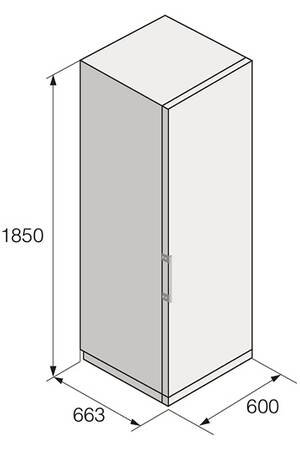Congélateur armoire Asko FN23841W – Image 6