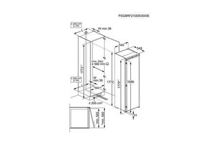 Congélateur armoire Electrolux KUN7NE18S – Image 6