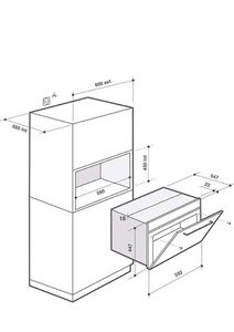 Micro-ondes mono-fonction De Dietrich DKE4535X – Image 3