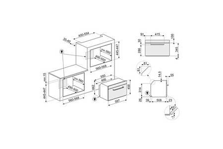 Micro-ondes combiné Smeg SO4902M1N – Image 11
