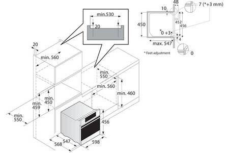 Micro-ondes combiné Asko OCM8478G – Image 6