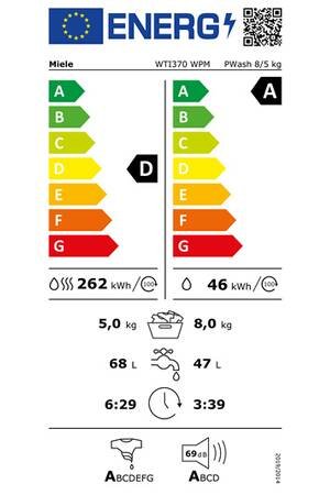 Lave-linge séchant Miele WTI370 WPM – Image 9