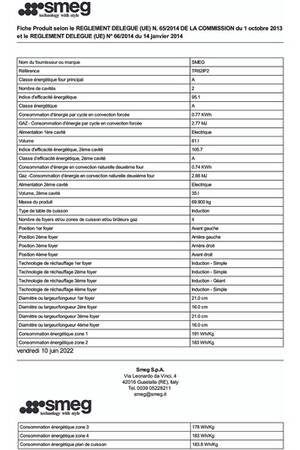 Cuisinière induction Smeg TR62IBL2 – Image 6