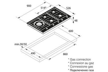 Plaque gaz Asko HG1986AB - Noir graphite – Image 5