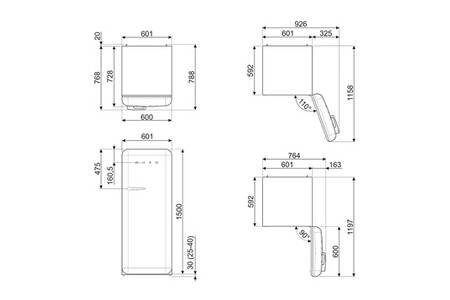 Réfrigérateur 1 porte Smeg FAB28LBL6 – Image 9