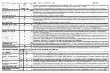 Hotte îlot Elica HAIKU ISLAND IX/A/120 PRF0146279 – Image 5
