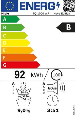 Sèche-linge pompe à chaleur Miele TQ 1000 WP – Image 11