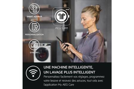 Sèche-linge pompe à chaleur Aegtr93a3h4bwe – Image 4