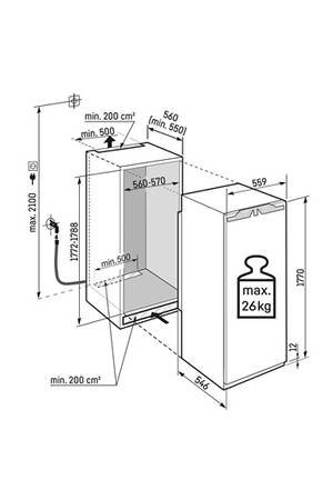 Congélateur armoire Liebherr SIFNDI 5188-22 - ENCASTRABLE 185 CM – Image 4