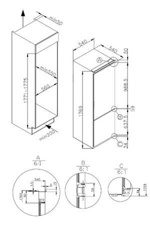Congélateur armoire Haier HAUN518EW – Image 3