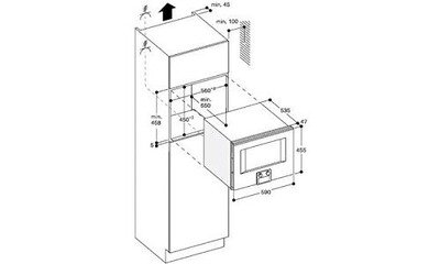 Micro-ondes combiné Gaggenau BM455110 – Image 3