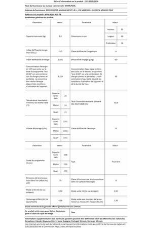 Lave-linge hublot Whirlpool WPM911GADSFR Noir 9 KG – Image 9