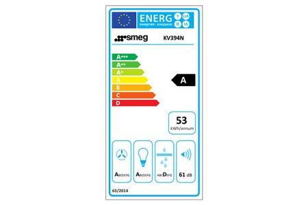 Hotte décorative murale Smeg KV394N – Image 7