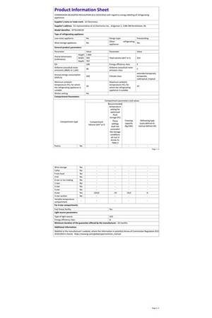 Congélateur armoire Lg GFT61SWCSE – Image 11