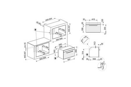 Micro-ondes combiné Smeg SO4902M1X – Image 9