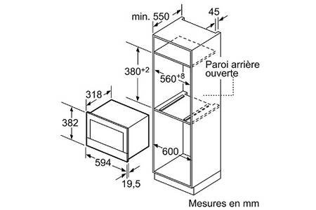 Micro-ondes mono-fonction Siemens BE634LGS1 – Image 5