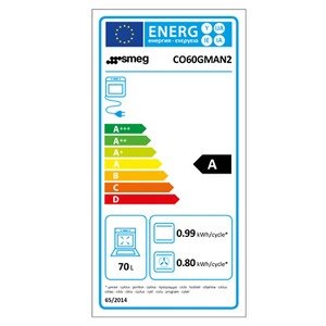 Cuisinière mixte Smeg Cuisinière mixte SMEG CO60GMAN2 – Image 6