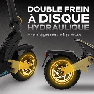 Trottinette électrique Urbanglide Urbanglide 1000GT 2x2 - 23.4Ah/52V – Image 5