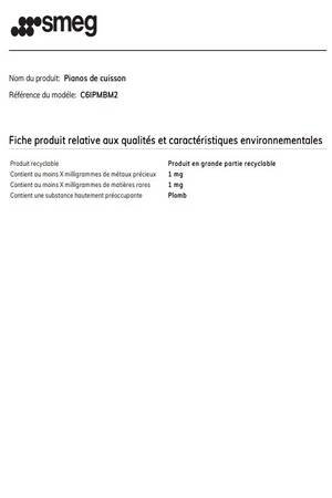 Cuisinière induction Smeg C6IPMBM2 – Image 9