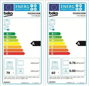 Piano de cuisson Beko Piano de cuisson 170l 5 feux noir ps235315db – Image 3