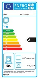 Piano de cuisson Beko Piano de cuisson 170l 5 feux noir ps235315db – Image 4