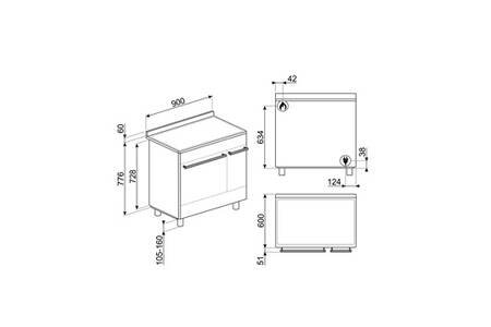 Piano de cuisson Smeg ESTHETIQUE CLASSICA 90cm MIXTE INOX - SCB92MX8 – Image 7