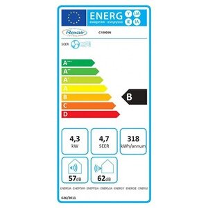 Climatiseur mobile Rexair Climatiseur mobile split C15000N - 4.3 kW - France – Image 4