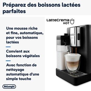 Expresso avec broyeur Delonghi FEB4455.B RIVELIA Noir – Image 4