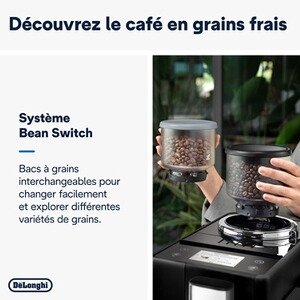 Expresso avec broyeur Delonghi FEB4455.B RIVELIA Noir – Image 9