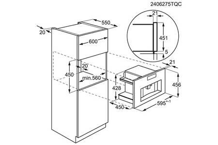 Machine à café encastrable Aeg NKC8N7T – Image 8