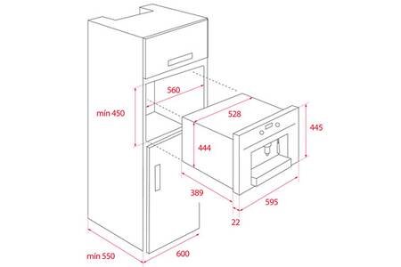 Machine à café encastrable Teka CLC 855 GM ST – Image 3