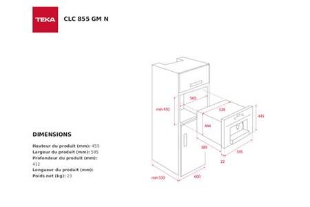Machine à café encastrable Teka CLC 855 GM NOIR - BROYEUR – Image 2