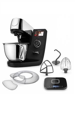 Robot pâtissier Moulinex QA951810 I-COACH TOUCH balance connectée