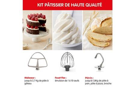 Robot pâtissier Moulinex QA951810 I-COACH TOUCH balance connectée – Image 7