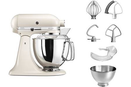 Robot pâtissier Kitchenaid ARTISAN ELEGANCE 5KSM175PSELT CREME
